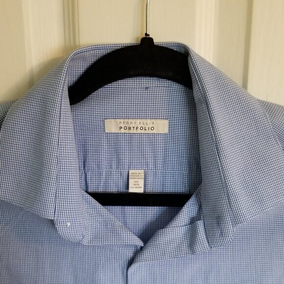 Perry Ellis dress shirt, size 15.5 neck - Picture 2 of 9